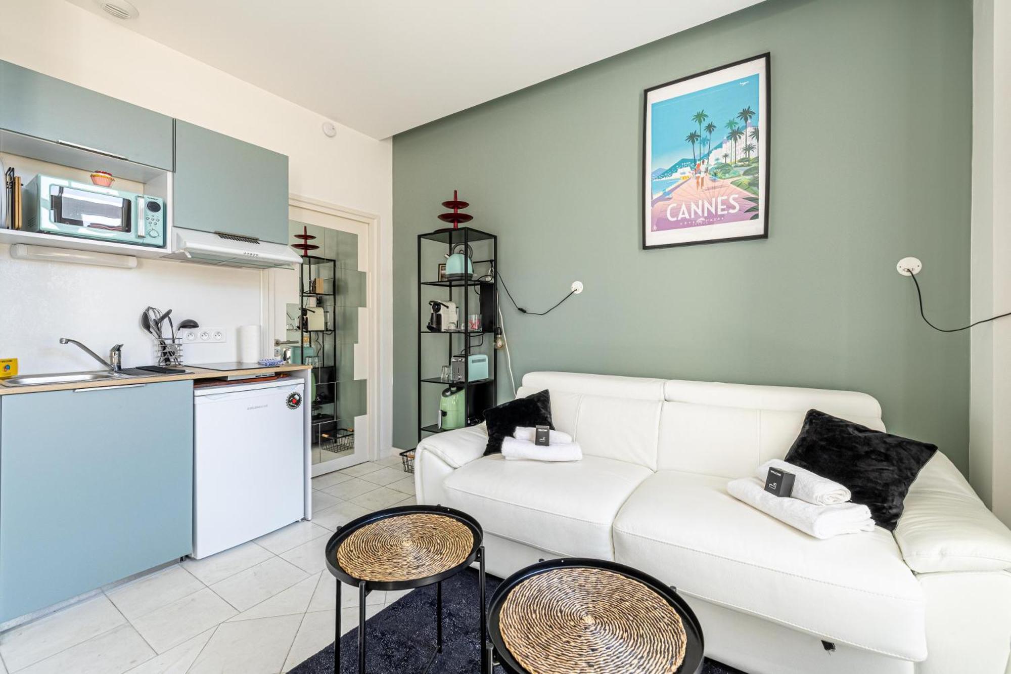Private - Small Studio For Two At 5 Minutes From Croisette Cannes Exterior foto