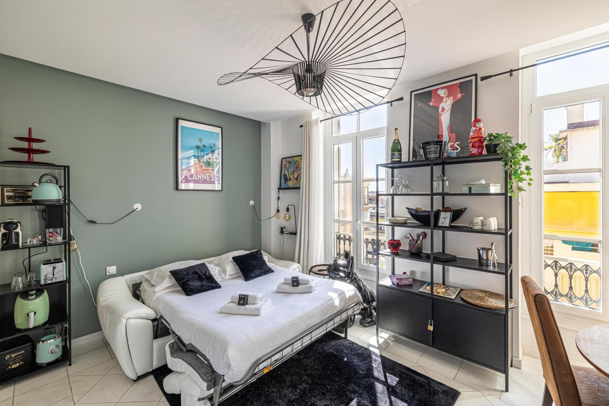 Private - Small Studio For Two At 5 Minutes From Croisette Cannes Exterior foto